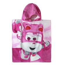 Super Wings Hooded Poncho Towel